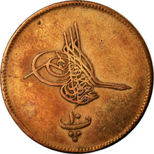 Coin, Egypt, Abdul Aziz, 10 Para, 1865/AH1277, EF(40-45), Bronze, KM:241