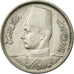 Coin, Egypt, Farouk, 2 Piastres, 1942/AH1361, British Royal Mint, AU(55-58)
