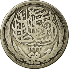 Coin, Egypt, Hussein Kamil, 2 Piastres, 1916/AH1335, EF(40-45), Silver, KM:317.1