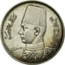 Coin, Egypt, Farouk, 5 Piastres, 1937/AH1356, British Royal Mint, EF(40-45)