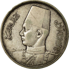 Coin, Egypt, Farouk, 5 Piastres, AH 1358/1939, British Royal Mint, EF(40-45)