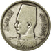 Monnaie, Égypte, Farouk, 5 Piastres, 1937/AH1356, British Royal Mint, TTB