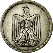 Coin, Egypt, 10 Piastres, 1959/AH1378, EF(40-45), Silver, KM:392