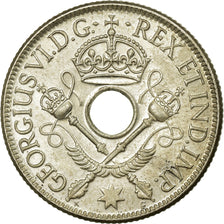 Coin, NEW GUINEA, Shilling, 1938, AU(55-58), Silver, KM:8