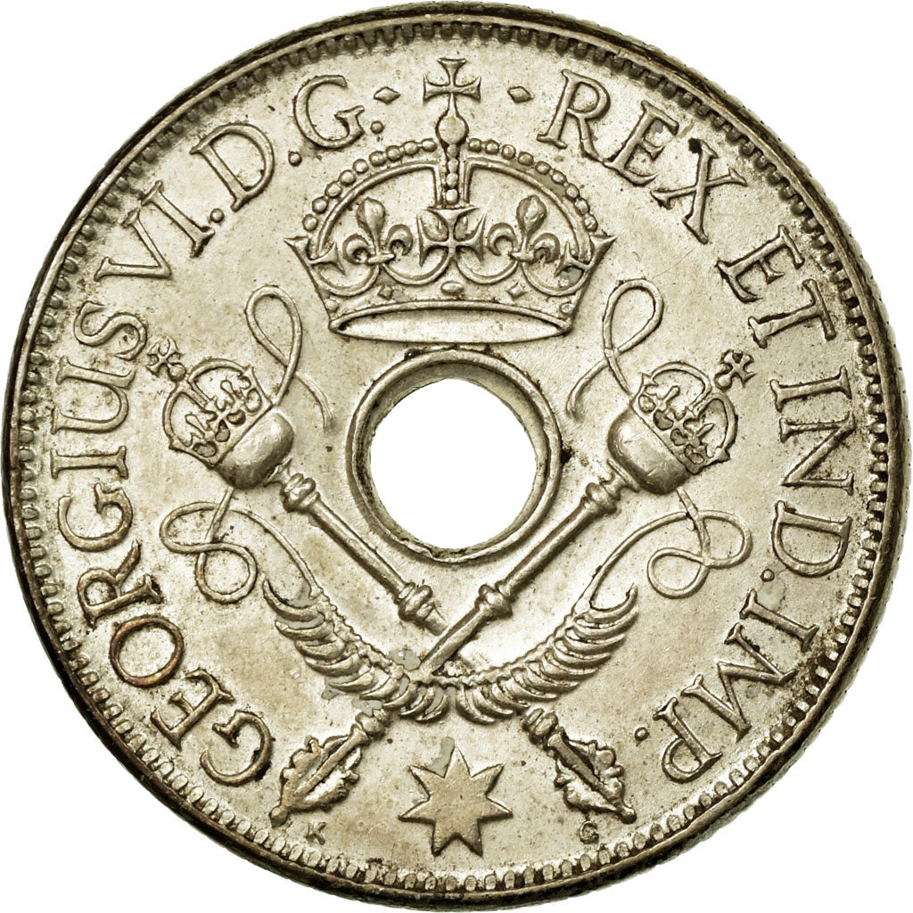 Coin, NEW GUINEA, Shilling, 1938, EF(40-45), Silver, KM:8