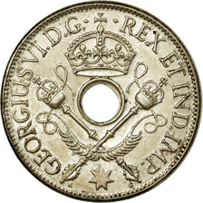Coin, NEW GUINEA, Shilling, 1938, EF(40-45), Silver, KM:8