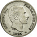 Coin, Philippines, 10 Centimos, 1885, AU(55-58), Silver, KM:148