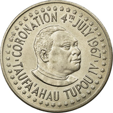 Coin, Tonga, King Taufa'ahau Tupou IV, Pa'anga, 1967, AU(50-53), Copper-nickel