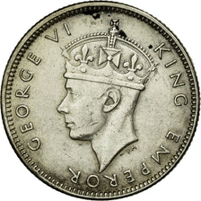 Coin, Fiji, George VI, Sixpence, 1943, EF(40-45), Silver, KM:11a