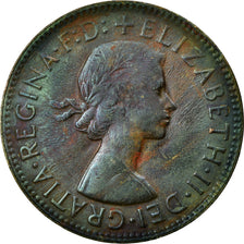 Coin, Australia, Elizabeth II, Penny, 1962, VF(30-35), Bronze, KM:56