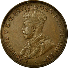 Coin, Australia, George V, Penny, 1921, EF(40-45), Bronze, KM:23