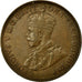 Coin, Australia, George V, Penny, 1921, EF(40-45), Bronze, KM:23