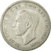 Coin, Australia, George VI, Florin, 1947, Melbourne, VF(20-25), Silver, KM:40a