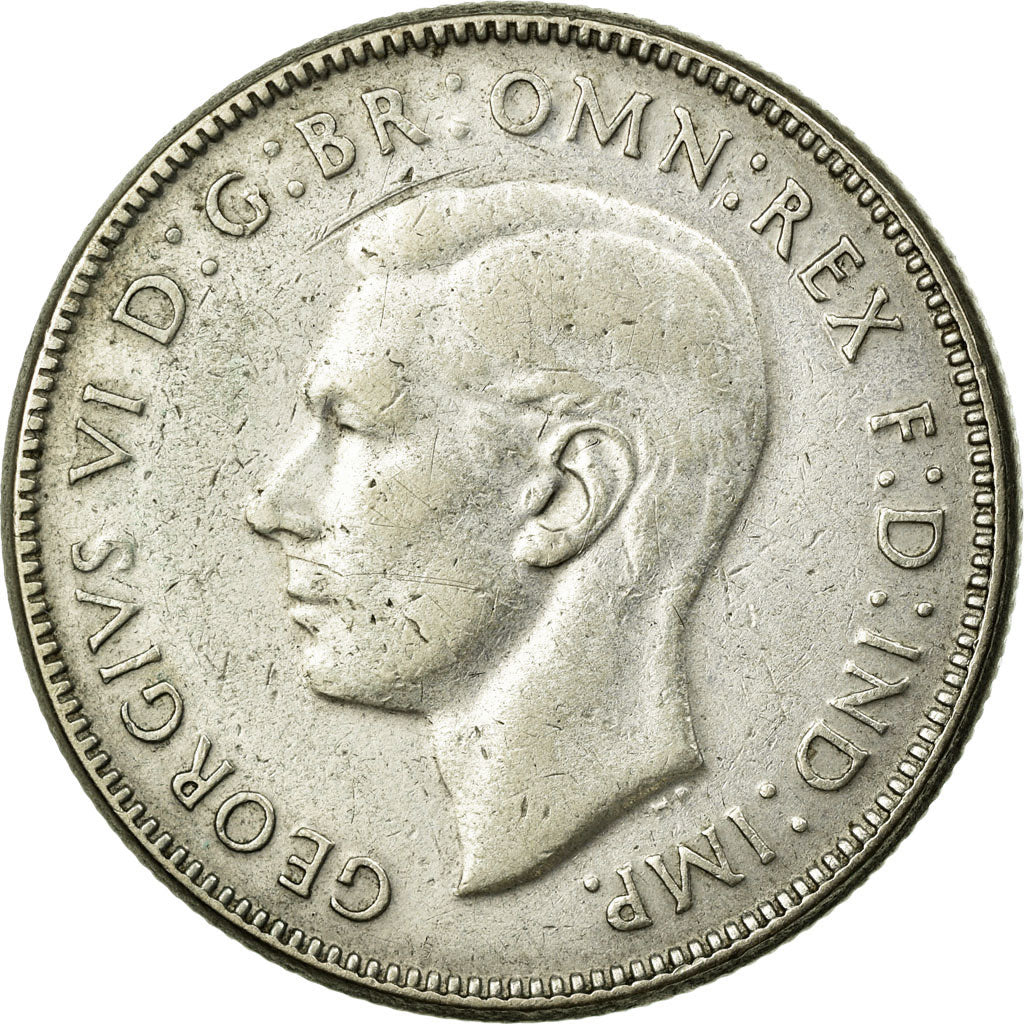 Coin, Australia, George VI, Florin, 1946, Melbourne, EF(40-45), Silver, KM:40a