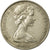 Moneta, Australia, Elizabeth II, 20 Cents, 1971, VF(30-35), Miedź-Nikiel, KM:66