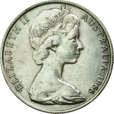 Coin, Australia, Elizabeth II, 50 Cents, 1966, AU(55-58), Silver, KM:67