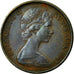 Moneda, Australia, Elizabeth II, Cent, 1967, BC+, Bronce, KM:62