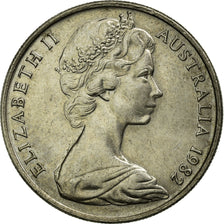 Coin, Australia, Elizabeth II, 10 Cents, 1982, AU(55-58), Copper-nickel, KM:65