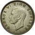 Coin, New Zealand, George VI, 6 Pence, 1937, AU(55-58), Silver, KM:8