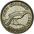 Moeda, Nova Zelândia, George VI, 6 Pence, 1937, AU(55-58), Prata, KM:8