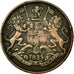 Coin, INDIA-BRITISH, 1/4 Anna, 1835, EF(40-45), Copper, KM:446.1
