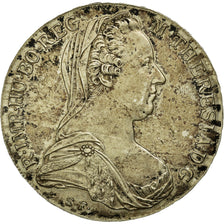 Coin, Austria, Joseph II, Thaler, 1780, Official restrike, AU(55-58), Silver