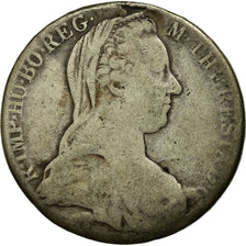 Coin, Austria, Joseph II, Thaler, 1780, Official restrike, F(12-15), Silver