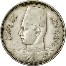 Coin, Egypt, Farouk, 5 Piastres, AH 1358/1939, British Royal Mint, EF(40-45)