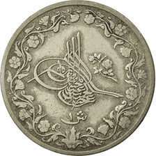 Coin, Egypt, Abdul Hamid II, Qirsh, 1901 (AH 1293/27), Misr, EF(40-45)