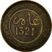 Monnaie, Maroc, 'Abd al-Aziz, 5 Mazunas, 1903/AH1321, Paris, TTB, Bronze