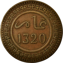 Monnaie, Maroc, 'Abd al-Aziz, 10 Mazunas, 1902/AH1320, Berlin, TTB, Bronze