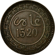Monnaie, Maroc, 'Abd al-Aziz, 5 Mazunas, 1902/AH1320, Birmingham, TTB, Bronze