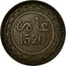 Monnaie, Maroc, 'Abd al-Aziz, 5 Mazunas, 1902/AH1320, Birmingham, TTB, Bronze