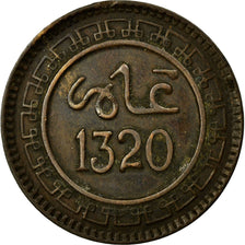 Coin, Morocco, 'Abd al-Aziz, 2 Mazunas, 1902/AH1320, Birmingham, EF(40-45)