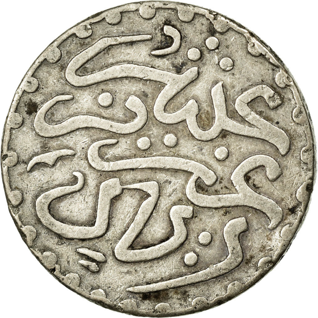 Coin, Morocco, 'Abd al-Aziz, 1/10 Rial, Dirham, 1902/AH1320, bi-England, London