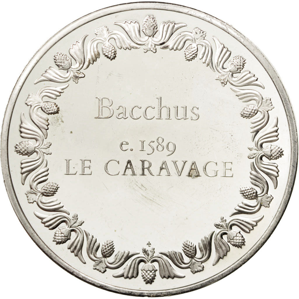 FRANCE, Arts & Culture, French Fifth Republic, Medal, MS(60-62), Silver, 50,...
