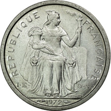 Coin, New Caledonia, Franc, 1972, Paris, MS(63), Aluminum, KM:10