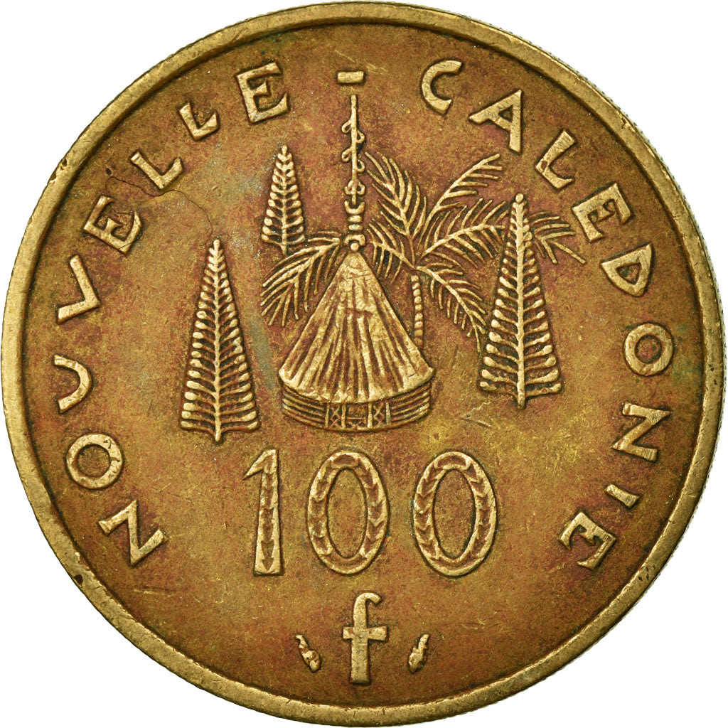 Münze, Neukaledonien, 100 Francs, 1976, Paris, S+, Nickel-Bronze, KM:15