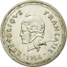 Coin, New Hebrides, 100 Francs, 1966, Paris, VF(20-25), Silver, KM:1