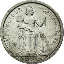 Coin, French Polynesia, 50 Centimes, 1965, Paris, VF(30-35), Aluminum, KM:1