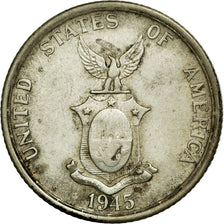 Coin, Philippines, 50 Centavos, 1945, EF(40-45), Silver, KM:183