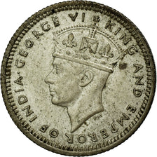 Coin, MALAYA, 5 Cents, 1939, EF(40-45), Silver, KM:3