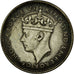 Coin, MALAYA, 10 Cents, 1939, EF(40-45), Silver, KM:4