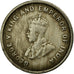 Coin, Straits Settlements, George V, 5 Cents, 1920, EF(40-45), Copper-nickel