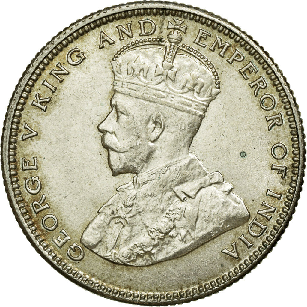 Coin, Straits Settlements, George V, 20 Cents, 1926, EF(40-45), Silver, KM:30b