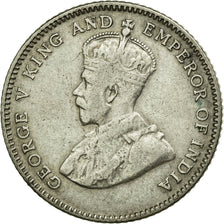 Coin, Straits Settlements, George V, 10 Cents, 1927, EF(40-45), Silver, KM:29b
