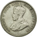Coin, Straits Settlements, George V, 10 Cents, 1927, EF(40-45), Silver, KM:29b