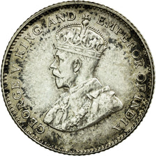 Coin, Straits Settlements, George V, 10 Cents, 1927, F(12-15), Silver, KM:29b