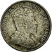 Monnaie, Straits Settlements, Edward VII, 5 Cents, 1910, Bombay, B+, Argent