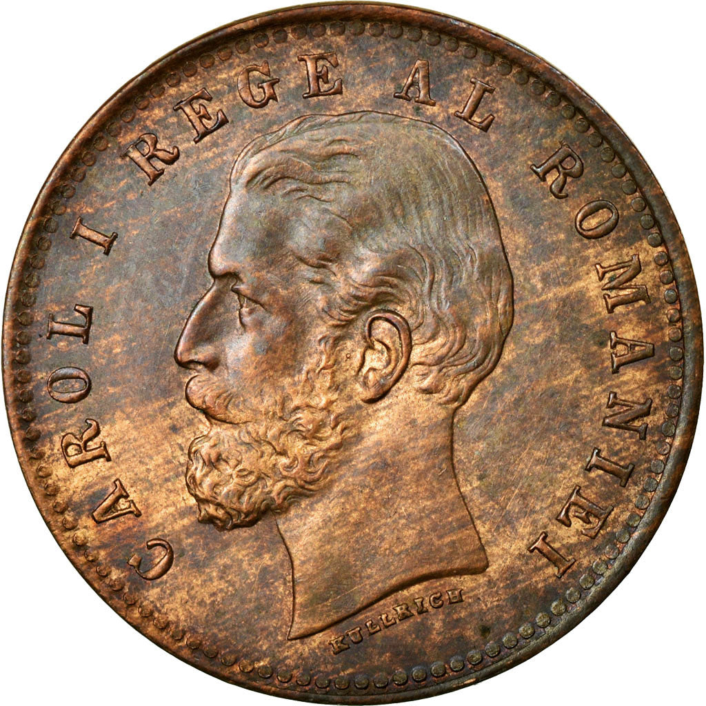 Coin, Romania, Carol I, 2 Bani, 1900, EF(40-45), Copper, KM:27